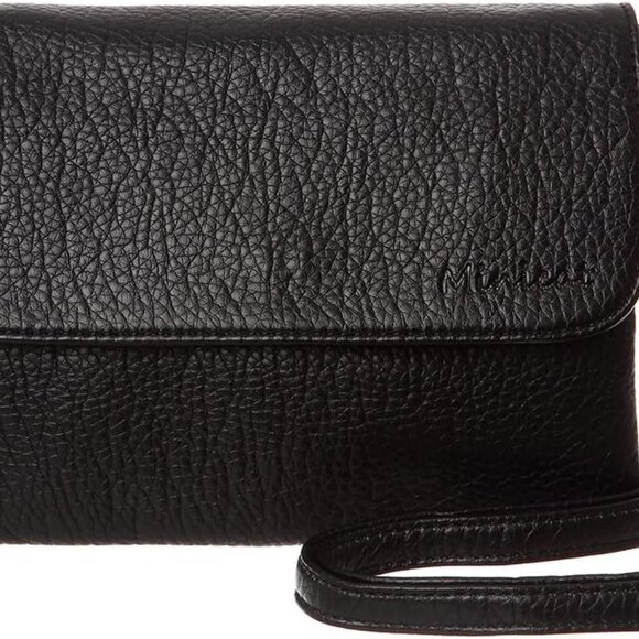 Small Leather Crossbody Bag RFID Blocking Travel Purse for Women - Picture 1 of 9
